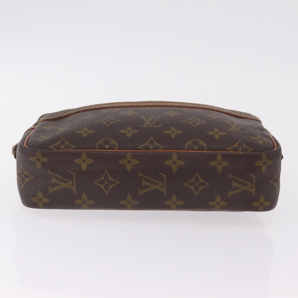 LOUIS VUITTON Monogram Compiegne 23 Clutch Bag M51847 LV Auth 207598