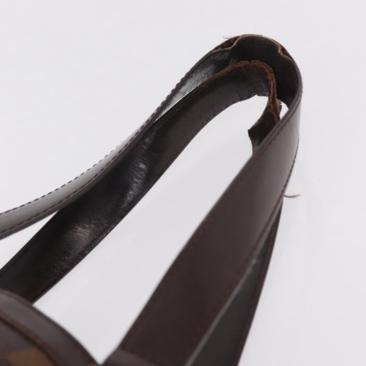 LOUIS VUITTON Damier Ebene Hampstead PM Tote Bag N51205 LV Auth 207603