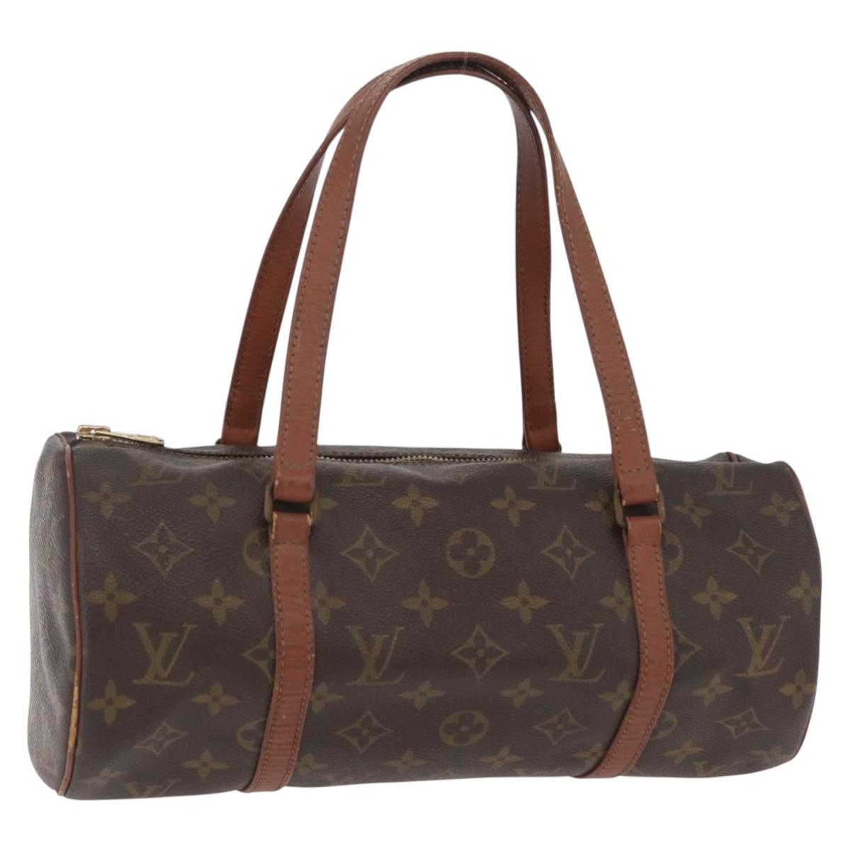 LOUIS VUITTON Monogram Papillon 30 Hand Bag M51365 LV Auth 207630