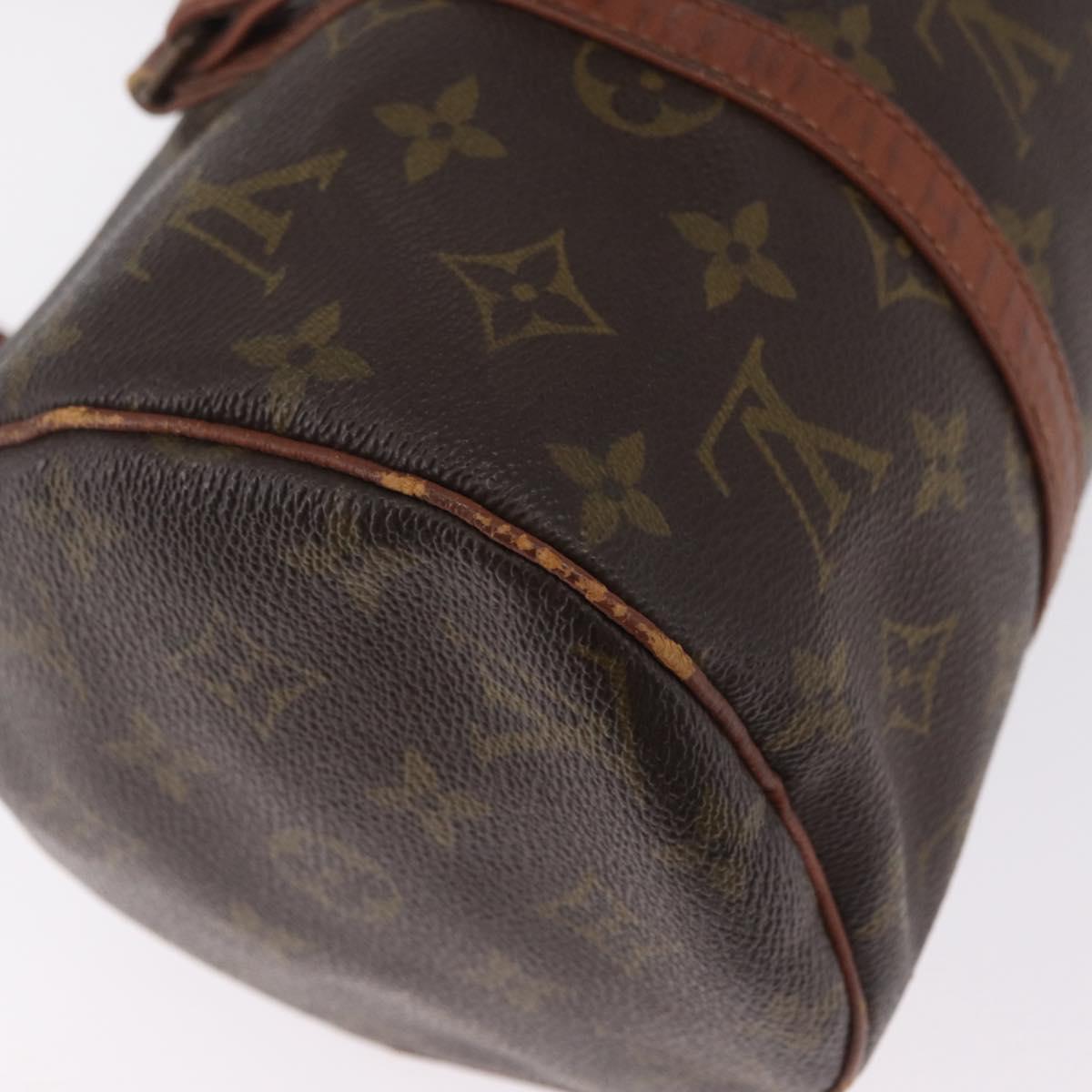 LOUIS VUITTON Monogram Papillon 30 Hand Bag M51365 LV Auth 207630