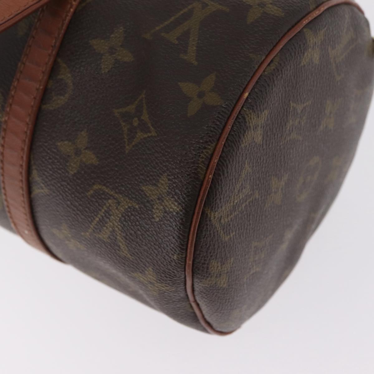 LOUIS VUITTON Monogram Papillon 30 Hand Bag M51365 LV Auth 207630