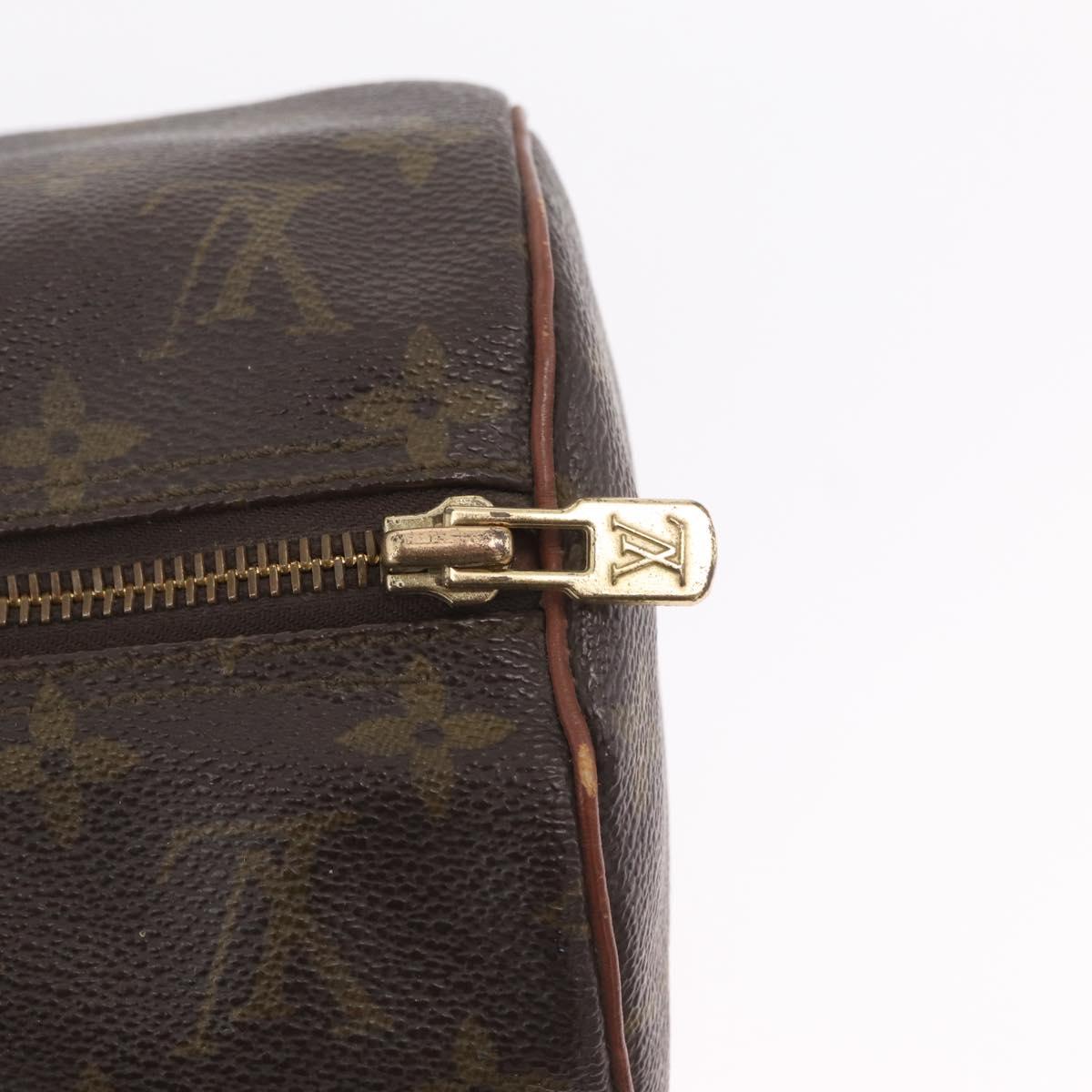 LOUIS VUITTON Monogram Papillon 30 Hand Bag M51365 LV Auth 207630