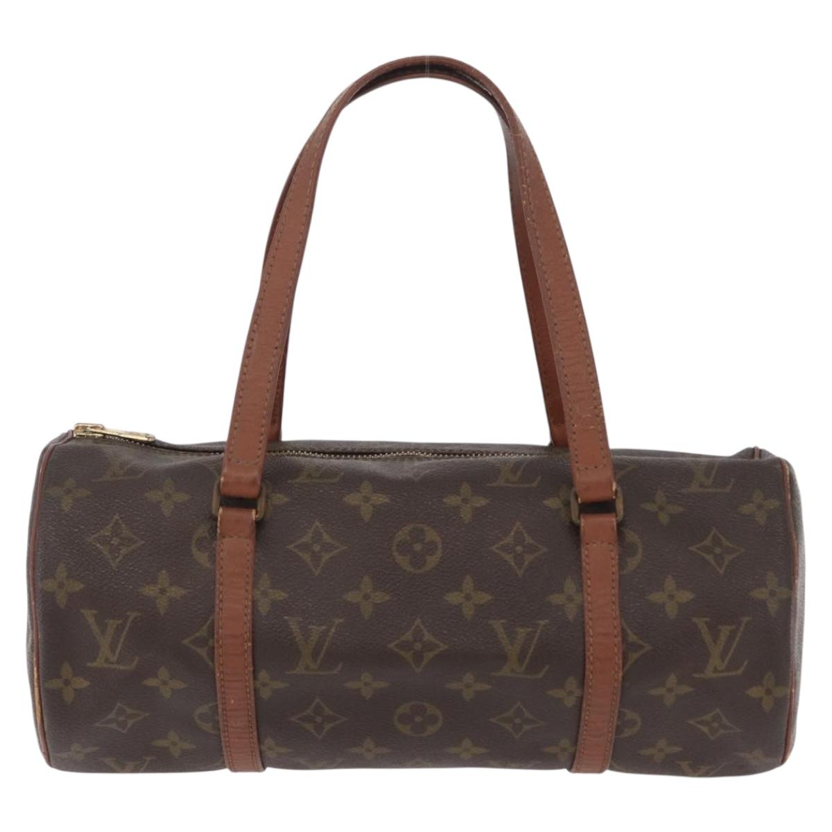 LOUIS VUITTON Monogram Papillon 30 Hand Bag M51365 LV Auth 207630