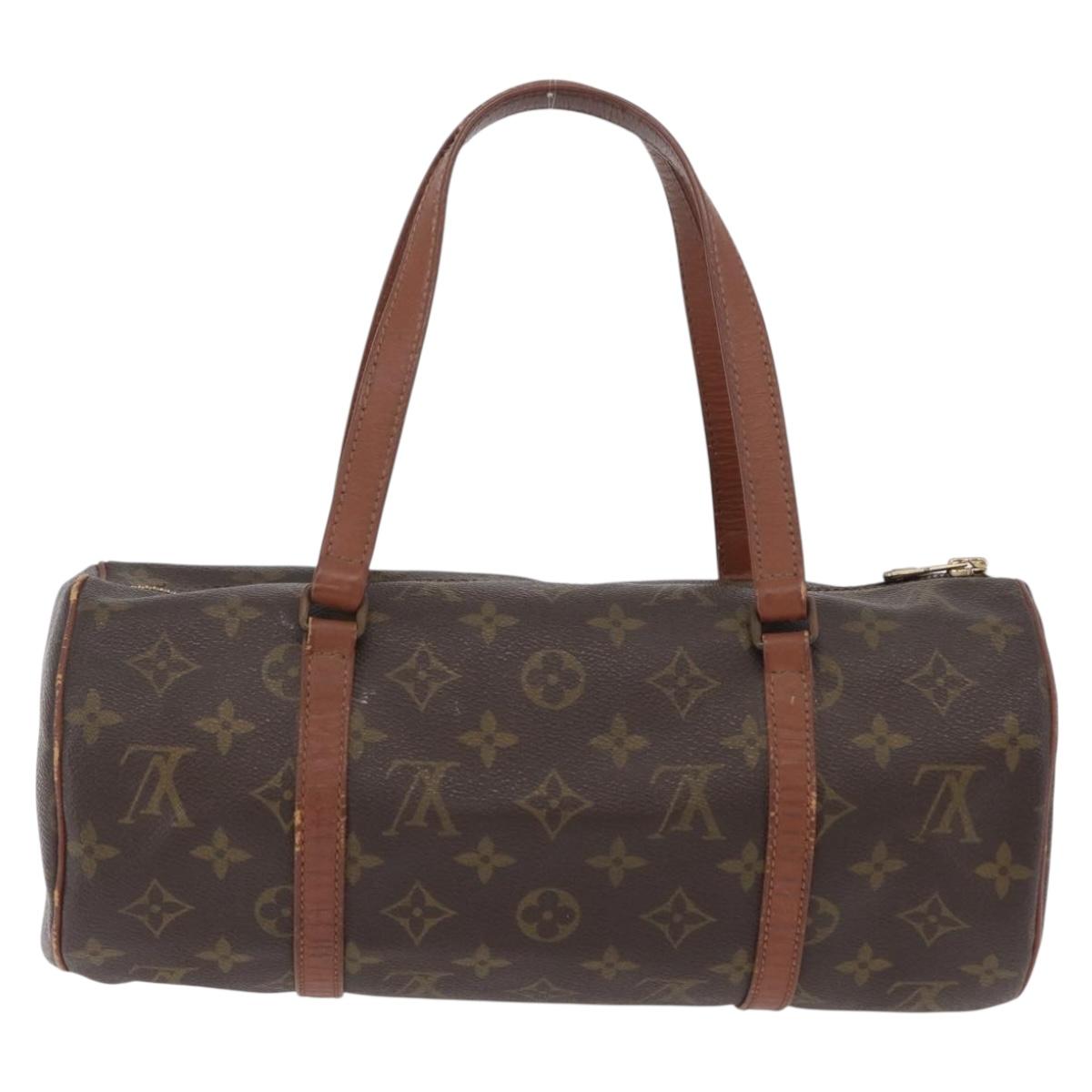 LOUIS VUITTON Monogram Papillon 30 Hand Bag M51365 LV Auth 207630