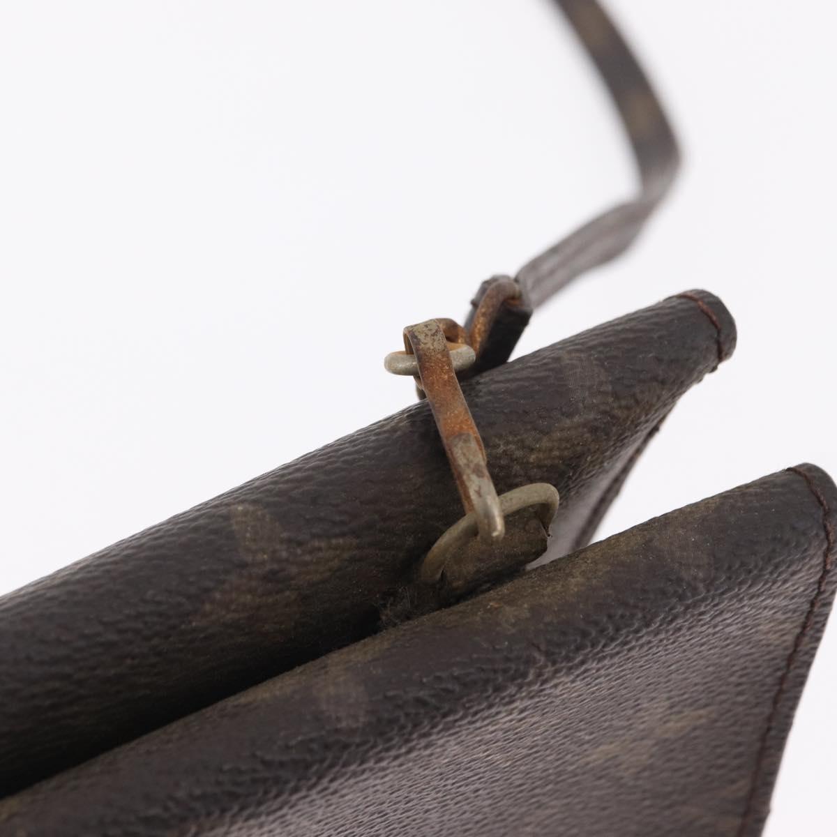 LOUIS VUITTON Monogram Double Rabat Shoulder Bag M51815 LV Auth 207633