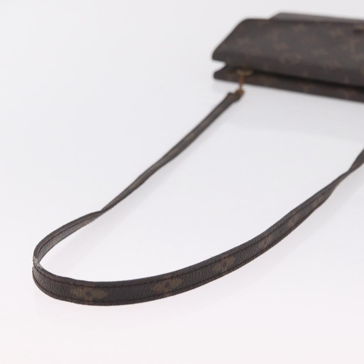 LOUIS VUITTON Monogram Double Rabat Shoulder Bag M51815 LV Auth 207633