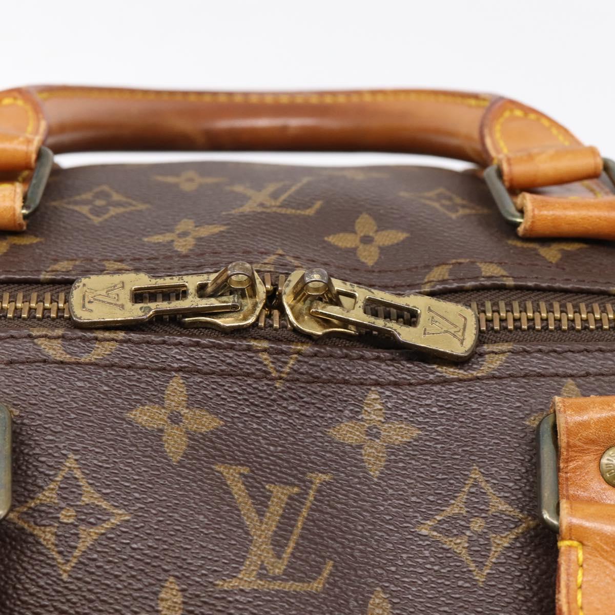 LOUIS VUITTON Monogram Keepall 55 Boston Bag M41424 LV Auth 207640