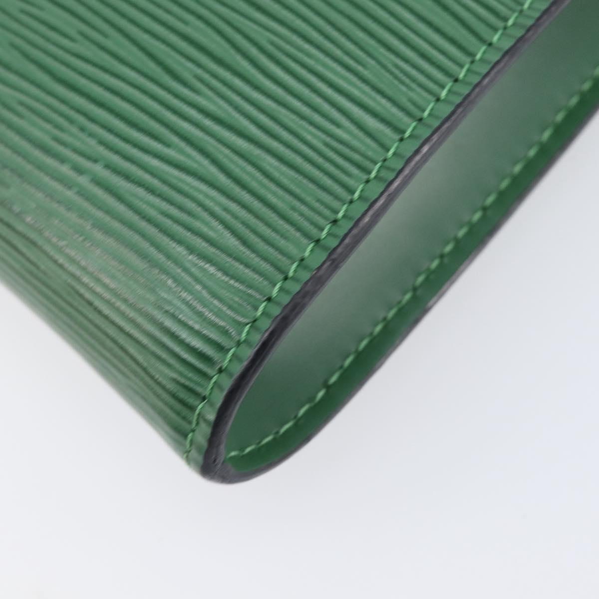 LOUIS VUITTON Epi Pochette Accessoires Pouch Green M52984 LV Auth 207642A