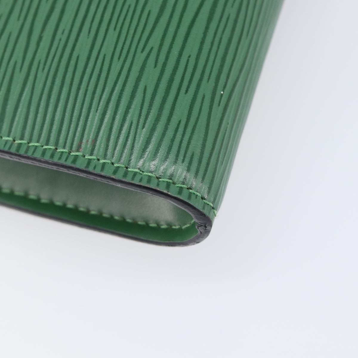 LOUIS VUITTON Epi Pochette Accessoires Pouch Green M52984 LV Auth 207642A