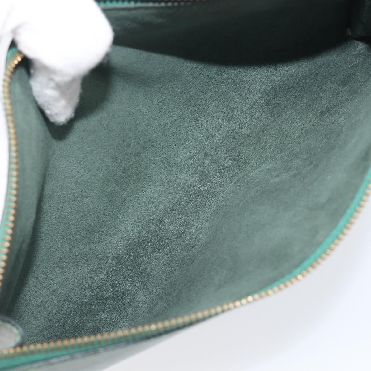 LOUIS VUITTON Epi Pochette Accessoires Pouch Green M52984 LV Auth 207642A