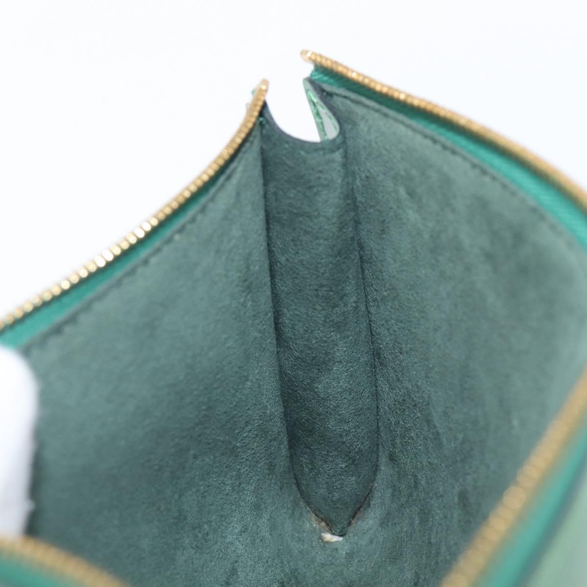 LOUIS VUITTON Epi Pochette Accessoires Pouch Green M52984 LV Auth 207642A