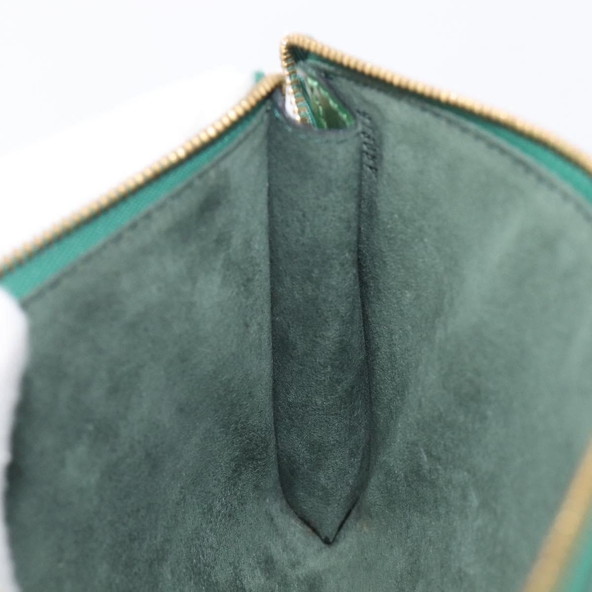LOUIS VUITTON Epi Pochette Accessoires Pouch Green M52984 LV Auth 207642A