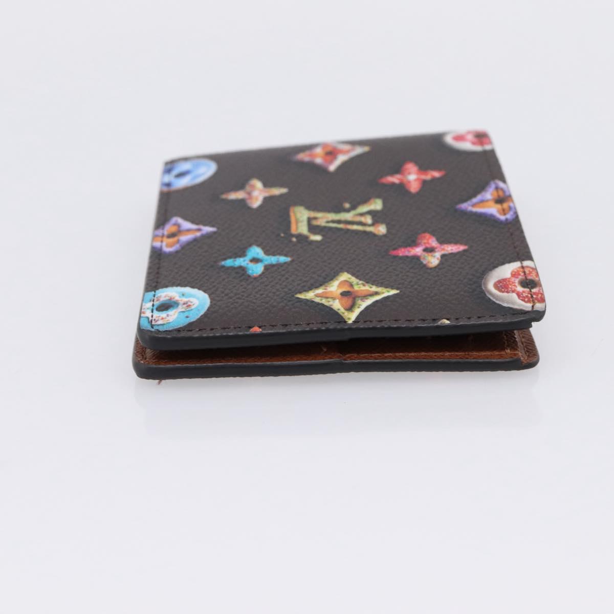 LOUIS VUITTON Donuts Portefeuille Slender Wallet M28283 LV Auth 207646SAM