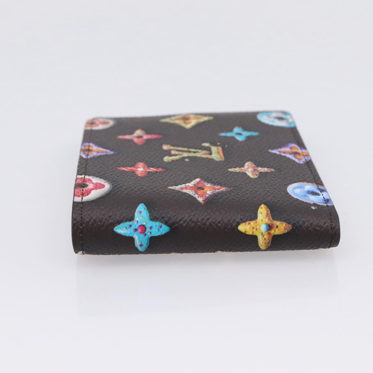 LOUIS VUITTON Donuts Portefeuille Slender Wallet M28283 LV Auth 207646SAM