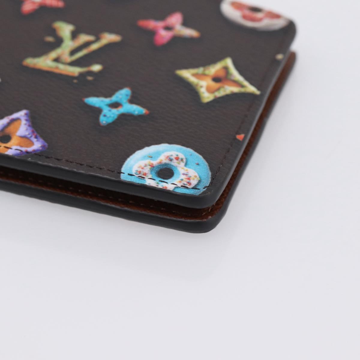 LOUIS VUITTON Donuts Portefeuille Slender Wallet M28283 LV Auth 207646SAM
