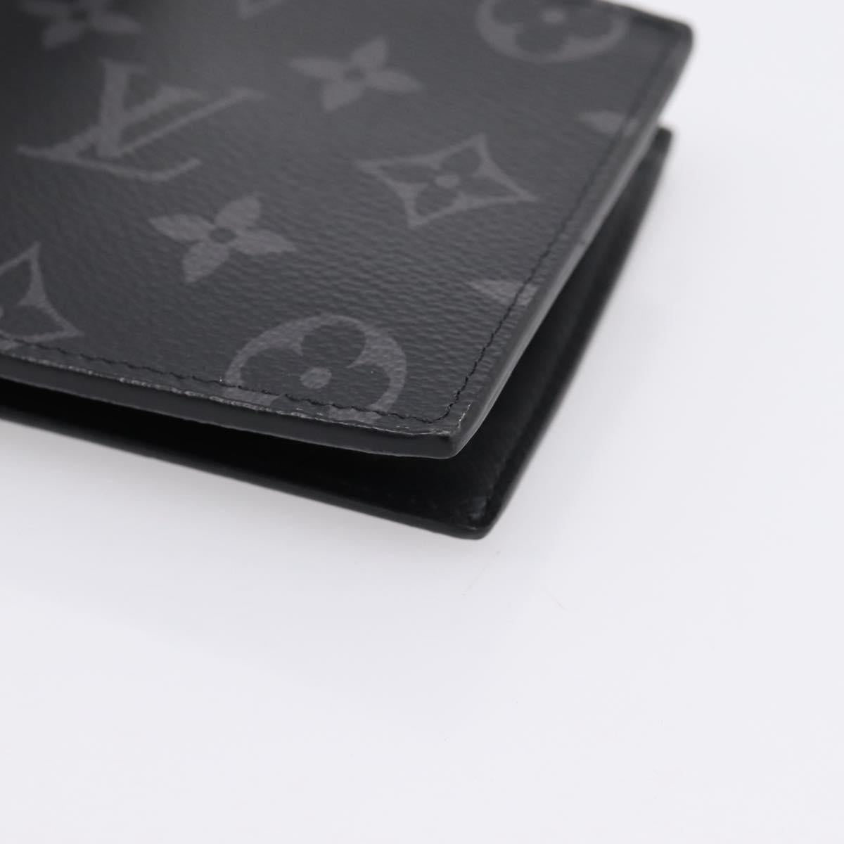 LOUIS VUITTON Eclipse Portefeuille Marco NM Wallet M62545 LV Auth 207648M
