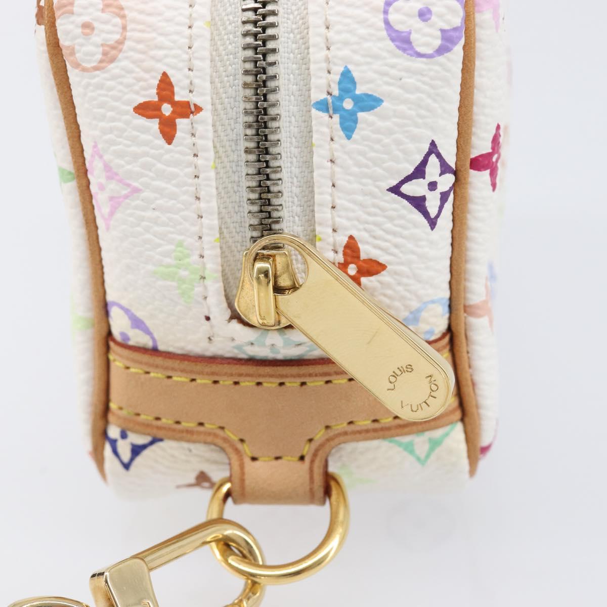 LOUIS VUITTON Monogram Multicolor Trousse Wapity Pouch M58033 LV Auth 207650V