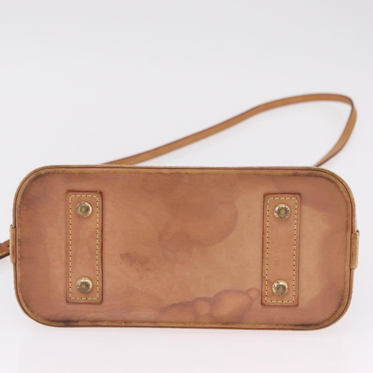 LOUIS VUITTON Monogram Alma BB Hand Bag M53152 LV Auth 207653