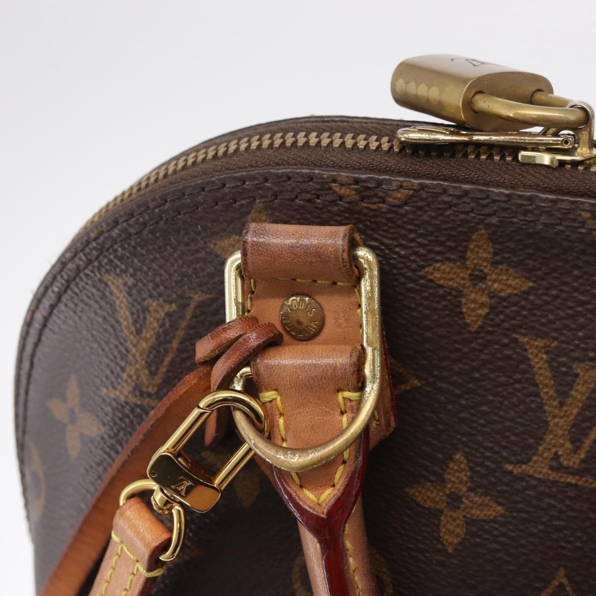 LOUIS VUITTON Monogram Alma BB Hand Bag M53152 LV Auth 207653