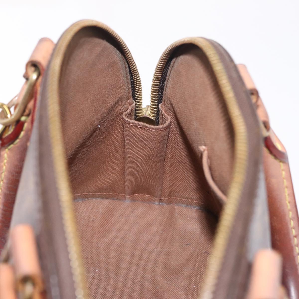 LOUIS VUITTON Monogram Alma BB Hand Bag M53152 LV Auth 207653