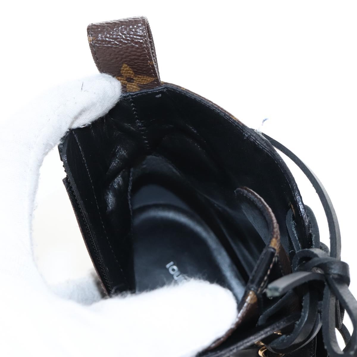 LOUIS VUITTON Monogram Star Trail Ankle Boots 36 LV Auth 207654M