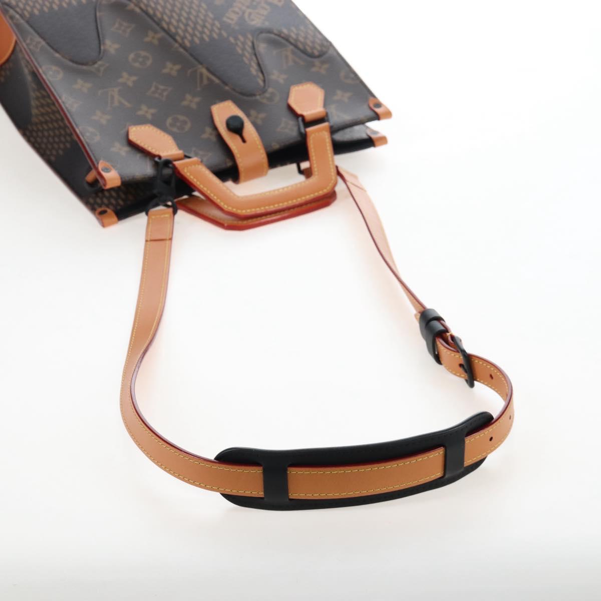 LOUIS VUITTON Monogram Damier Ebene Mini Tote 2way N40355 LV Auth 207656SM