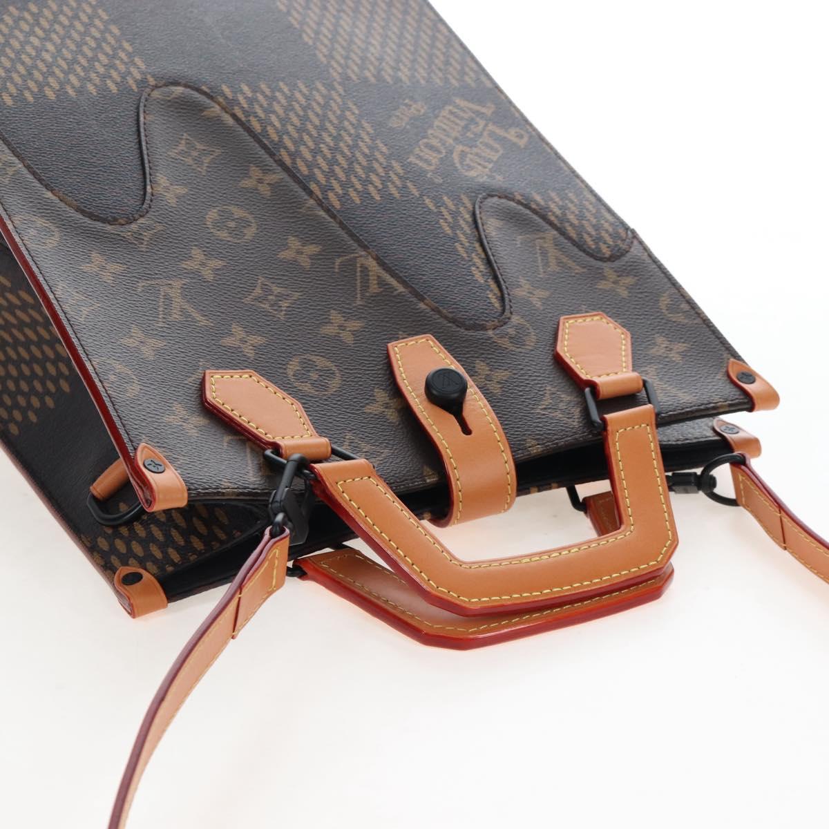 LOUIS VUITTON Monogram Damier Ebene Mini Tote 2way N40355 LV Auth 207656SM