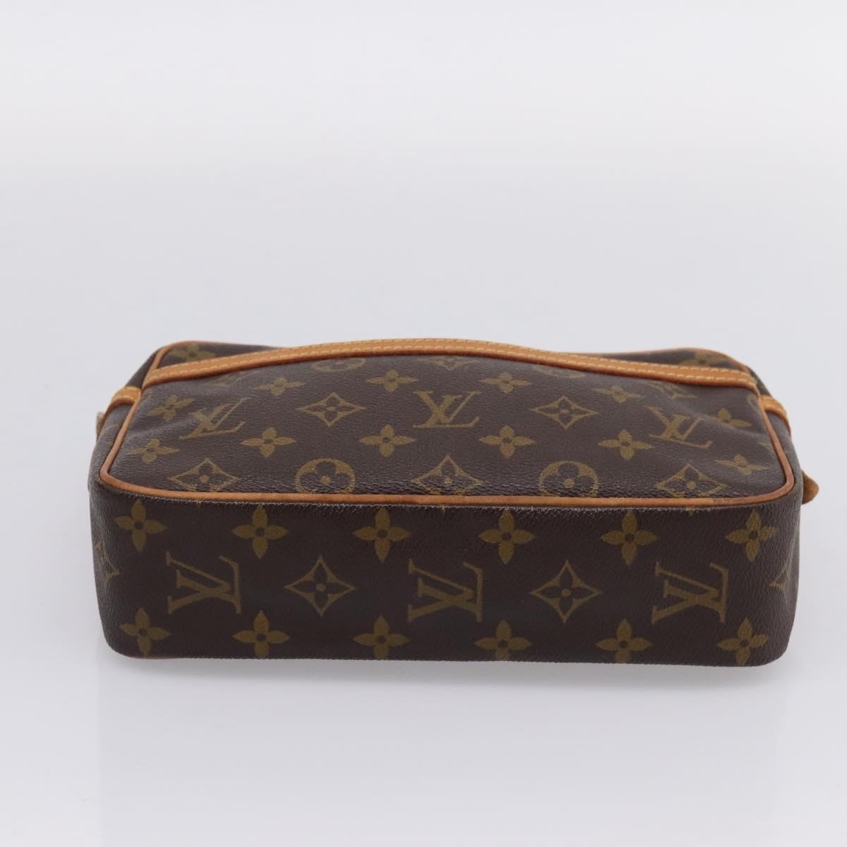 LOUIS VUITTON Monogram Compiegne 23 Clutch Bag M51847 LV Auth 207676A