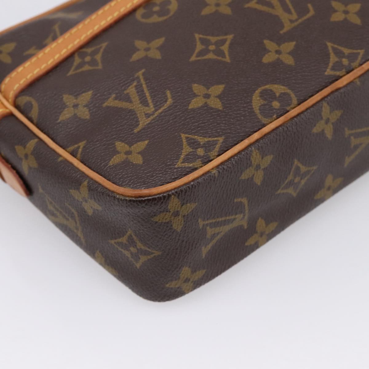 LOUIS VUITTON Monogram Compiegne 23 Clutch Bag M51847 LV Auth 207676A