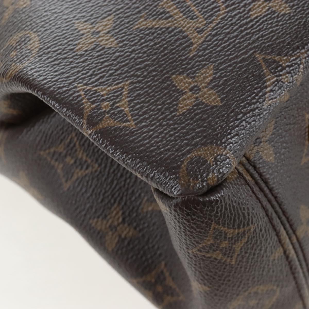 LOUIS VUITTON Monogram Pallas MM Hand Bag Purple M40906 LV Auth 207677A