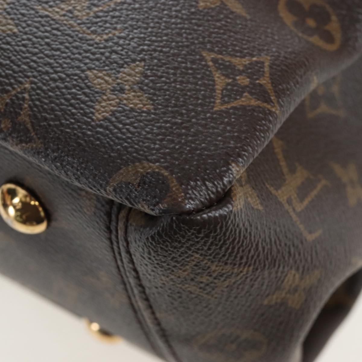 LOUIS VUITTON Monogram Pallas MM Hand Bag Purple M40906 LV Auth 207677A