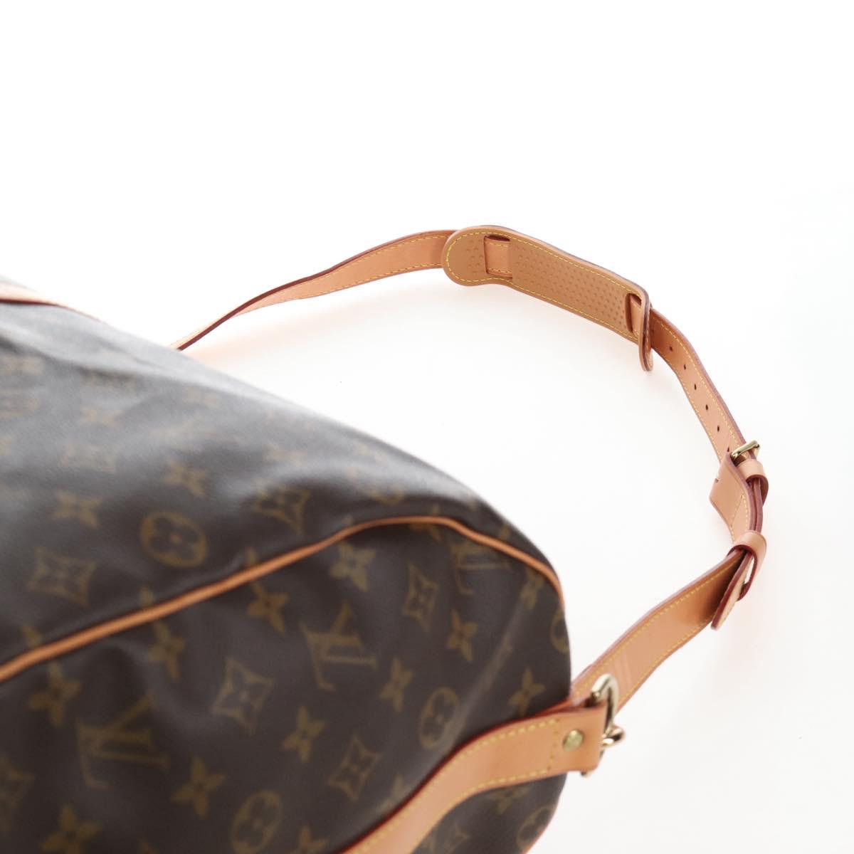 LOUIS VUITTON Monogram Keepall Bandouliere 50 Boston Bag M41416 LV Auth 207688SAV