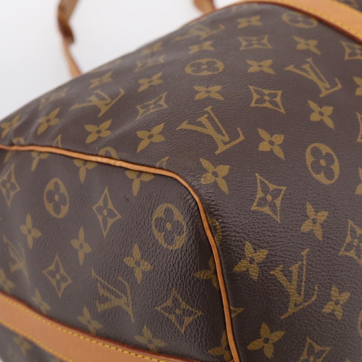 LOUIS VUITTON Monogram Keepall Bandouliere 45 Boston Bag M41418 LV Auth 207689