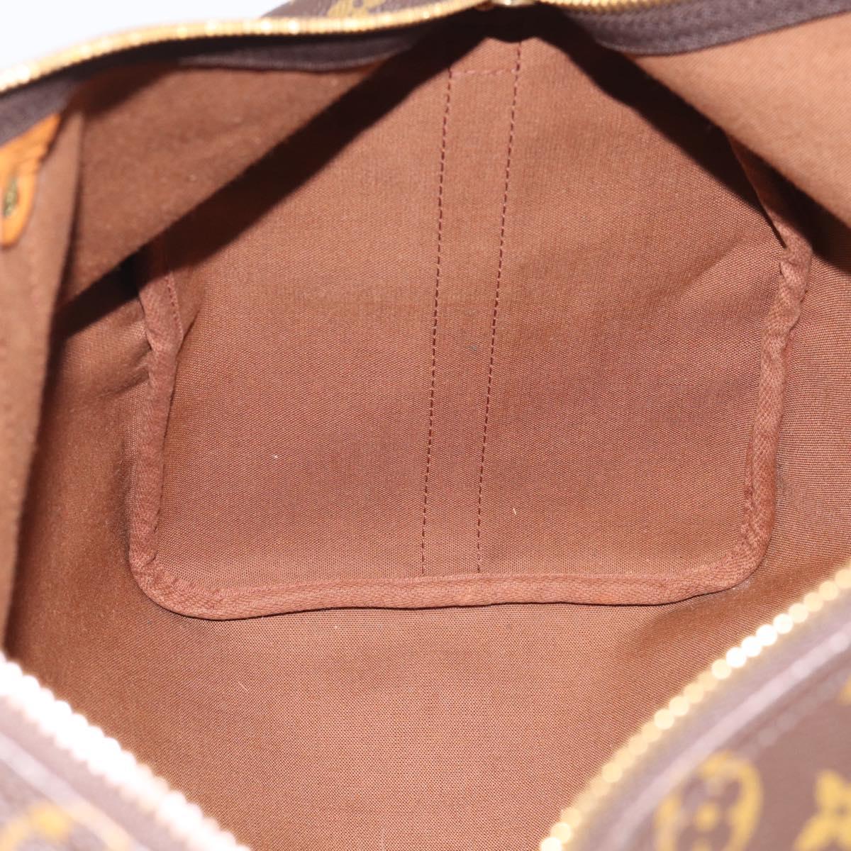 LOUIS VUITTON Monogram Keepall Bandouliere 45 Boston Bag M41418 LV Auth 207689