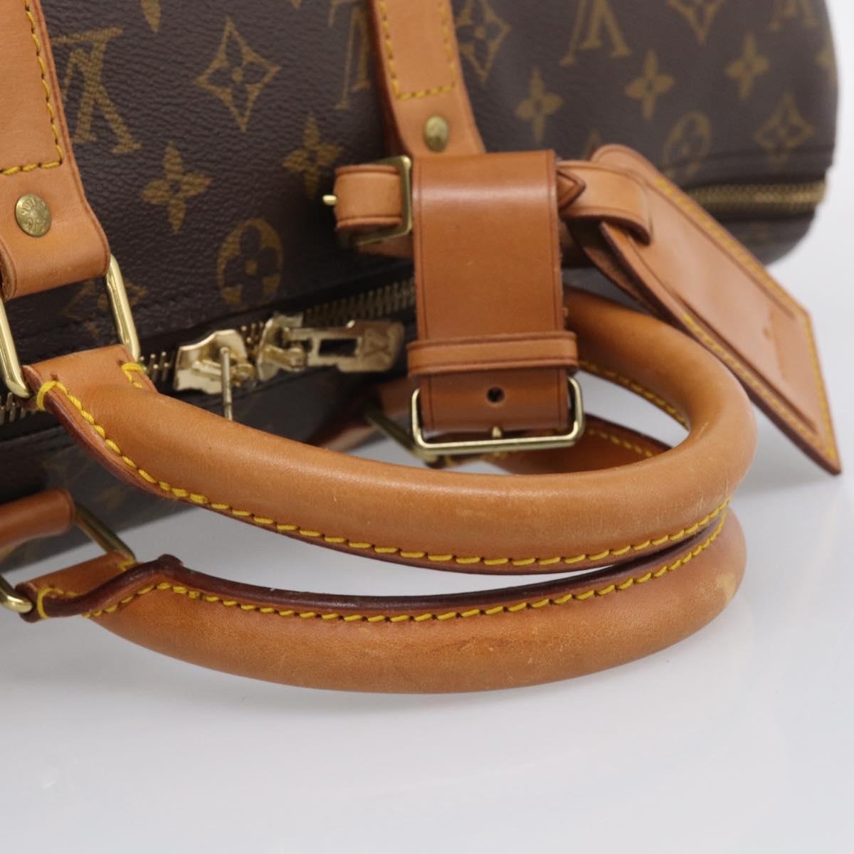 LOUIS VUITTON Monogram Keepall Bandouliere 45 Boston Bag M41418 LV Auth 207689