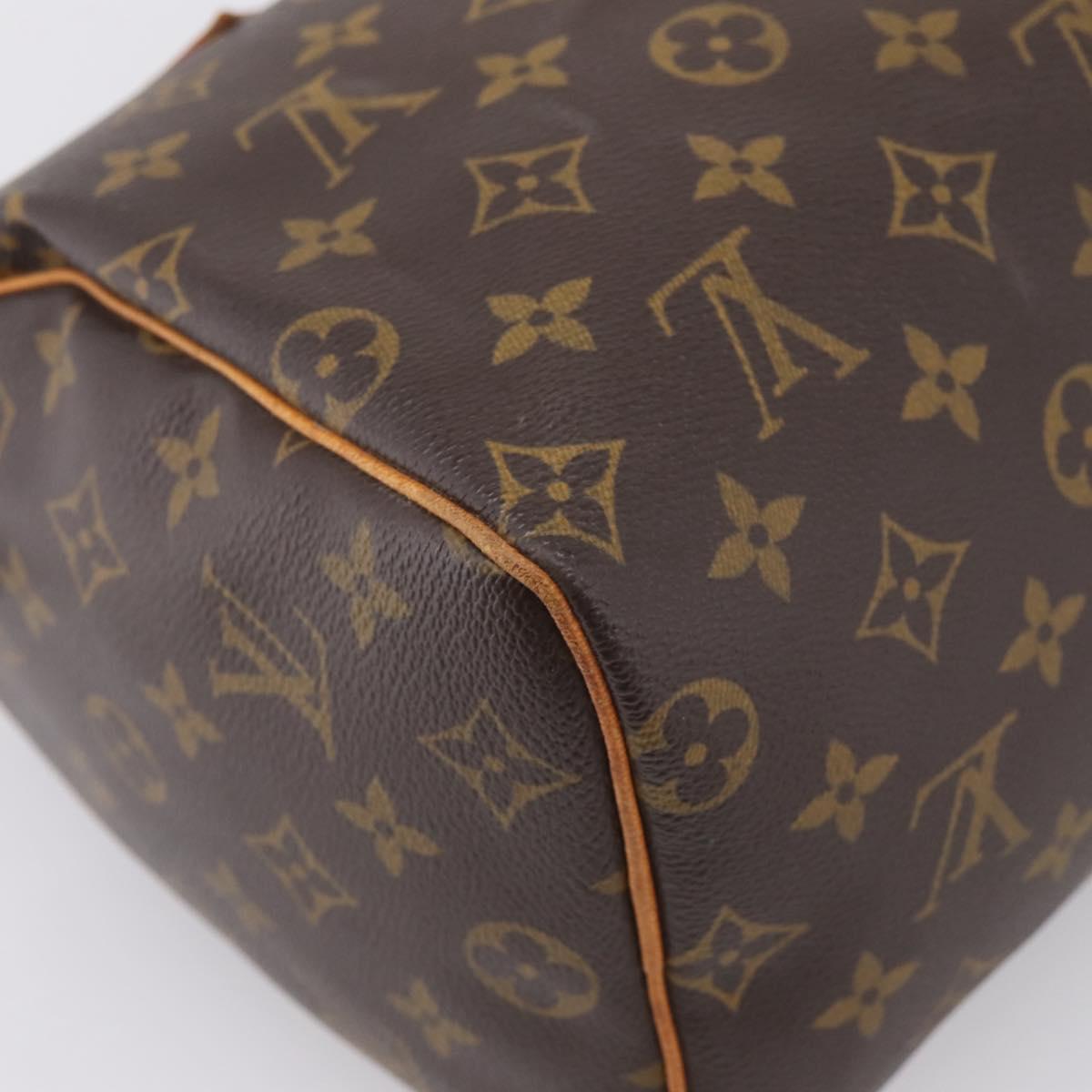 LOUIS VUITTON Monogram Speedy 25 Hand Bag M41528 LV Auth 207692