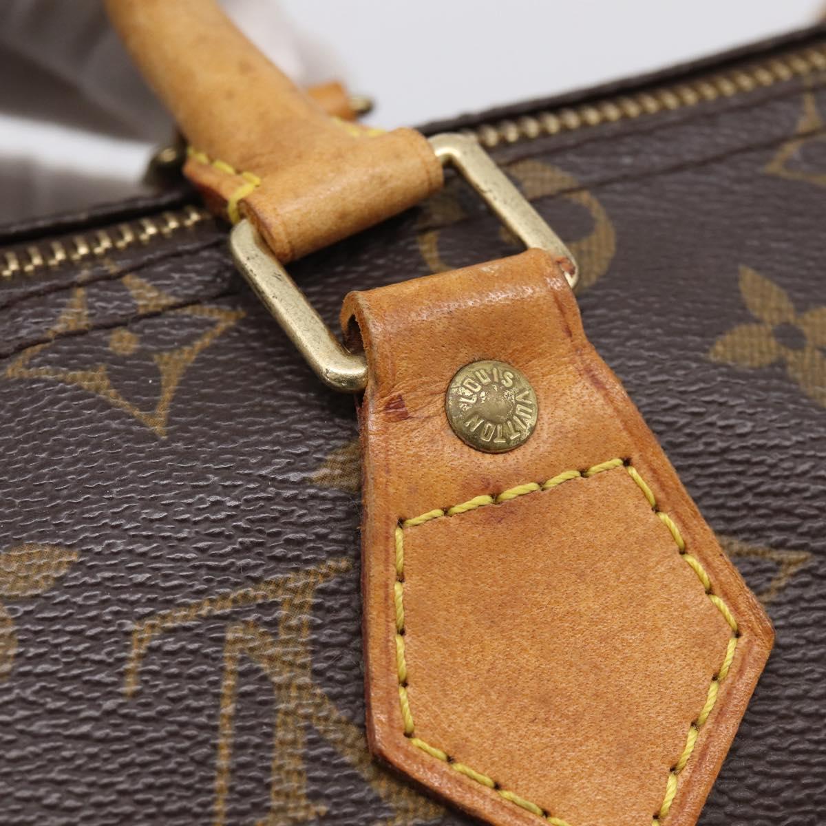 LOUIS VUITTON Monogram Speedy 25 Hand Bag M41528 LV Auth 207692