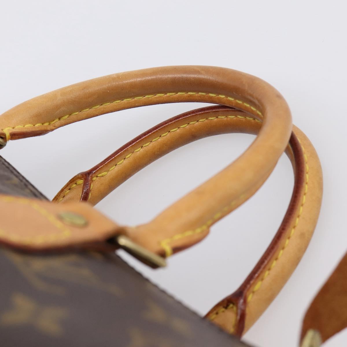 LOUIS VUITTON Monogram Speedy 25 Hand Bag M41528 LV Auth 207692