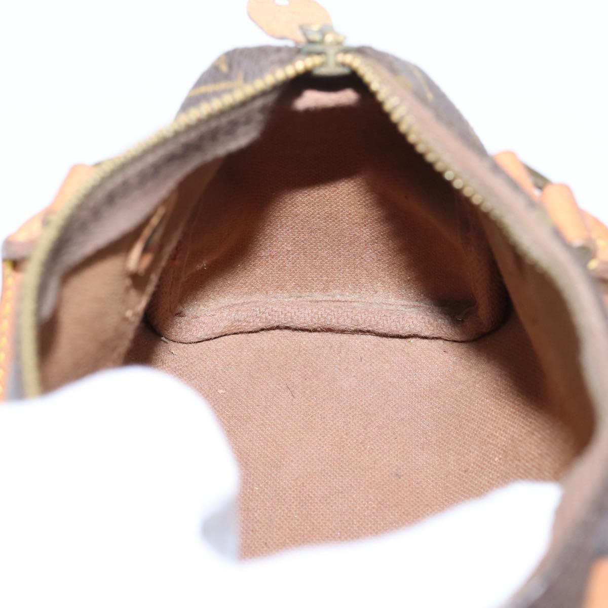 LOUIS VUITTON Monogram Mini Speedy Hand Bag M41534 LV Auth 207697