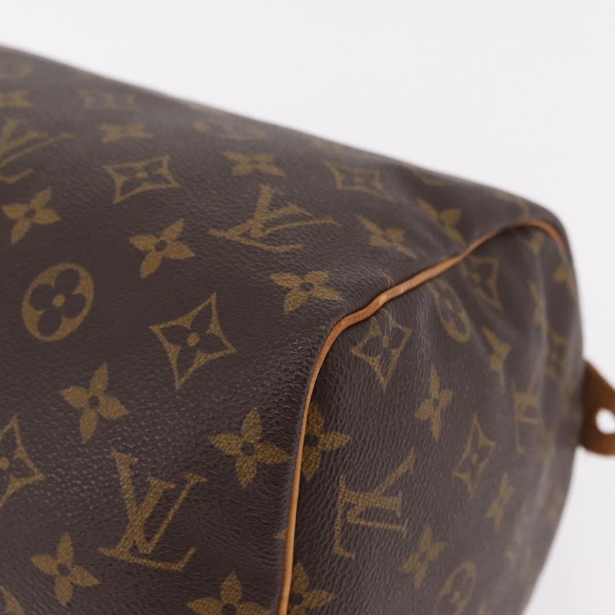 LOUIS VUITTON Monogram Speedy 30 Hand Bag M41526 LV Auth 207701A