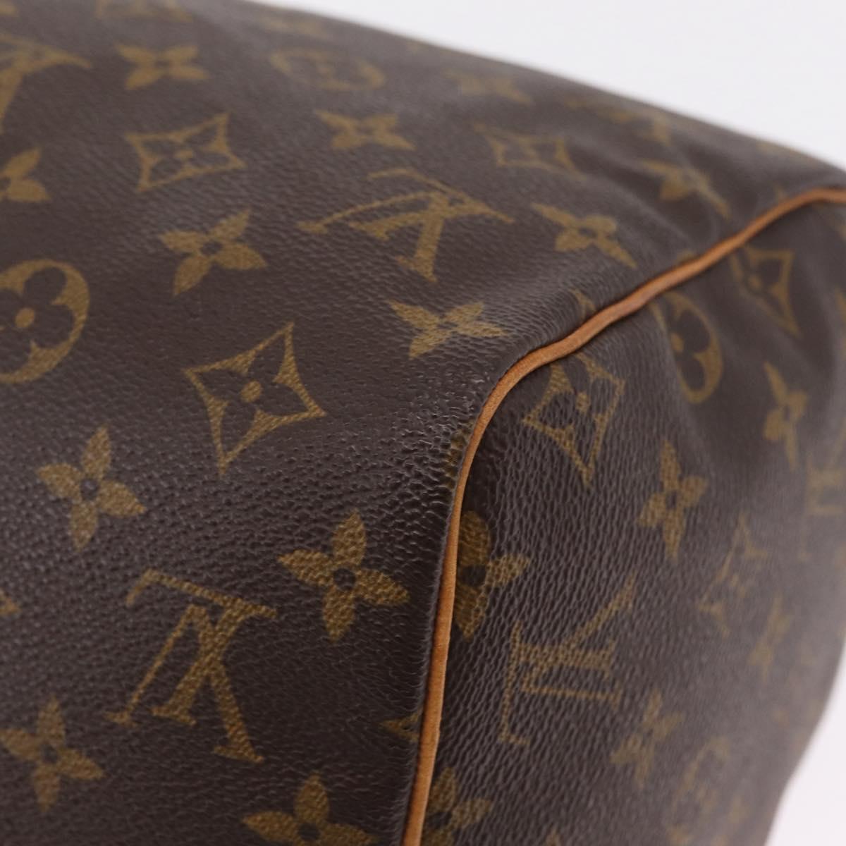 LOUIS VUITTON Monogram Speedy 30 Hand Bag M41526 LV Auth 207701A