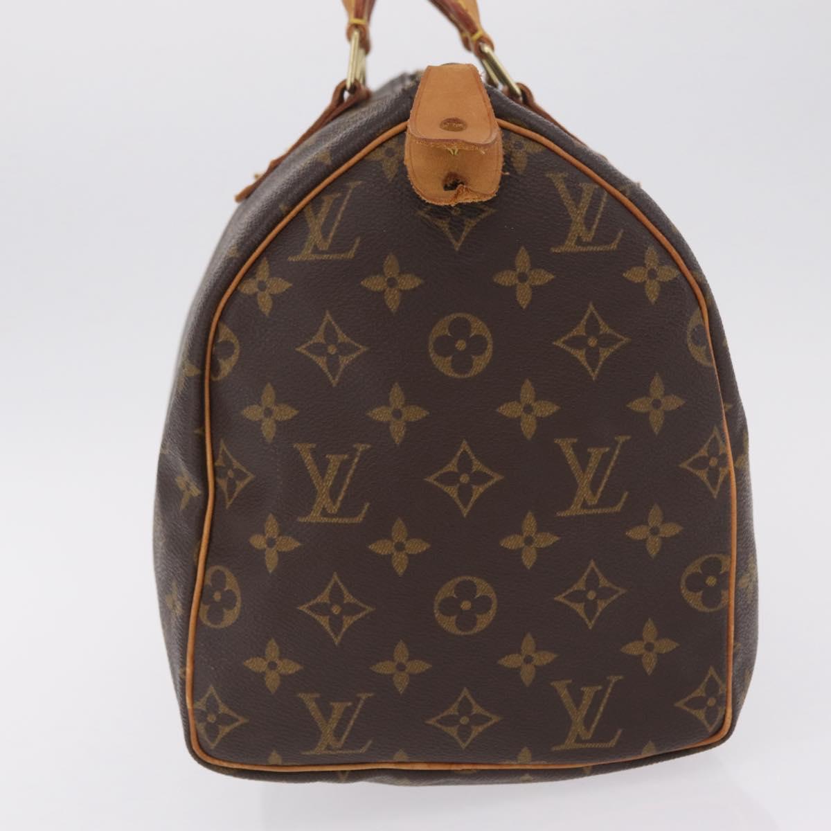 LOUIS VUITTON Monogram Speedy 30 Hand Bag M41526 LV Auth 207701A