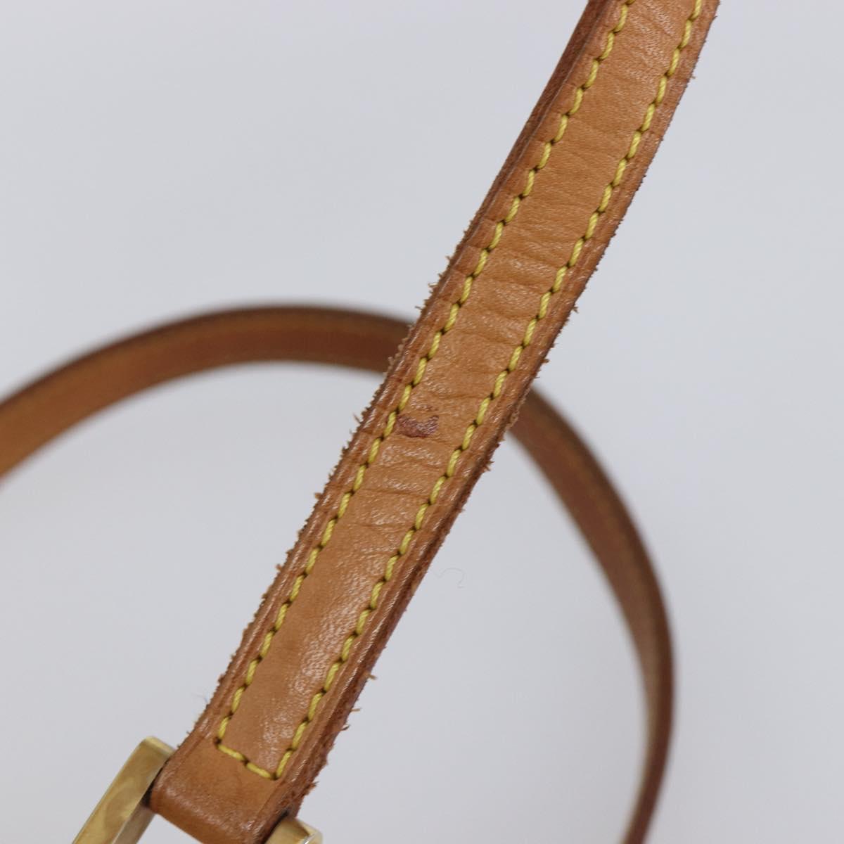 LOUIS VUITTON Monogram Vernis Bedford Hand Bag Beige M91006 LV Auth 207704A