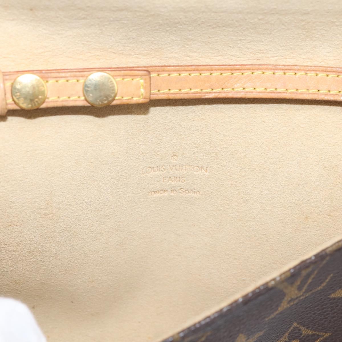 LOUIS VUITTON Monogram Pochette Twin PM Shoulder Bag M51854 LV Auth 207705