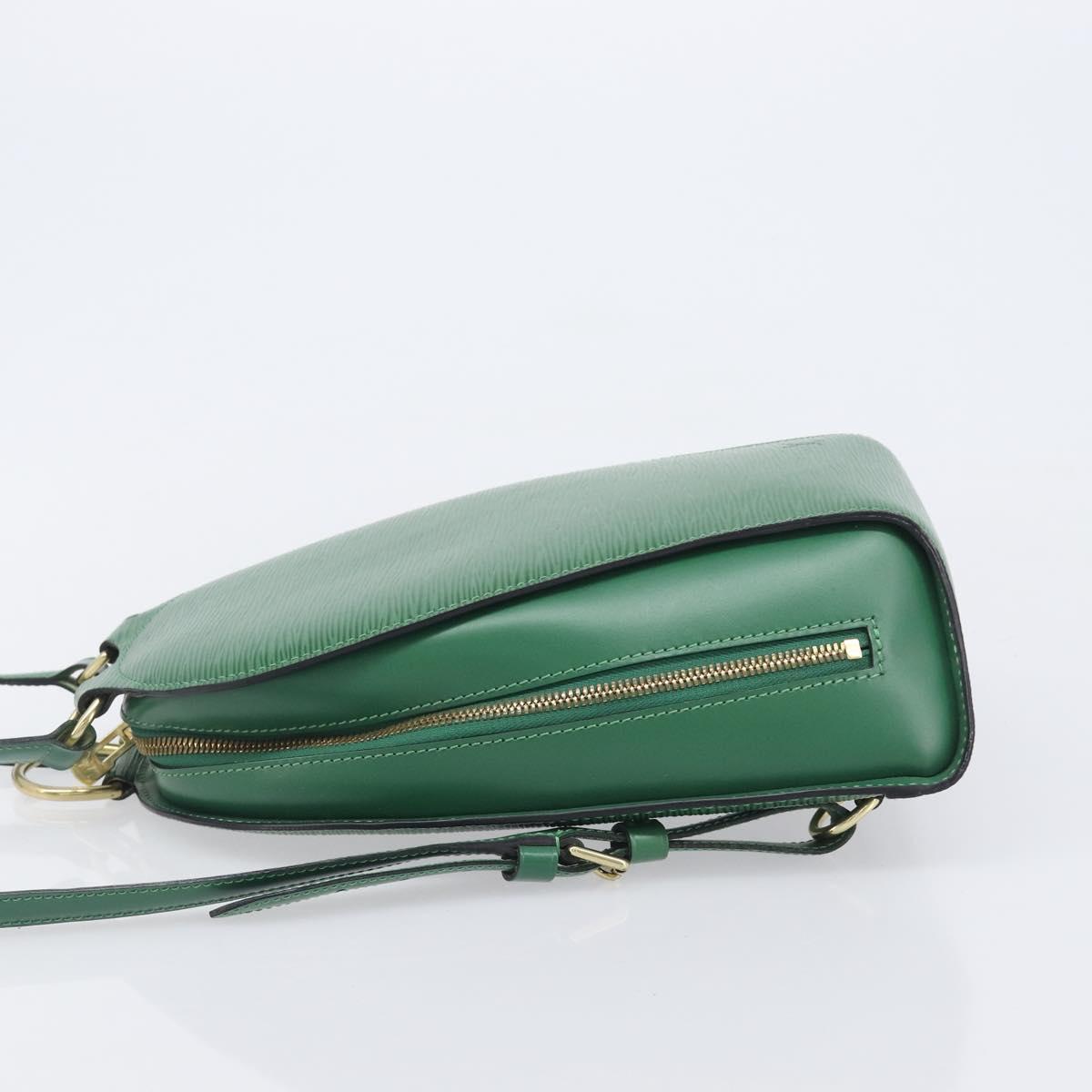 LOUIS VUITTON Epi Mabillon Backpack Green M52234 LV Auth 207709