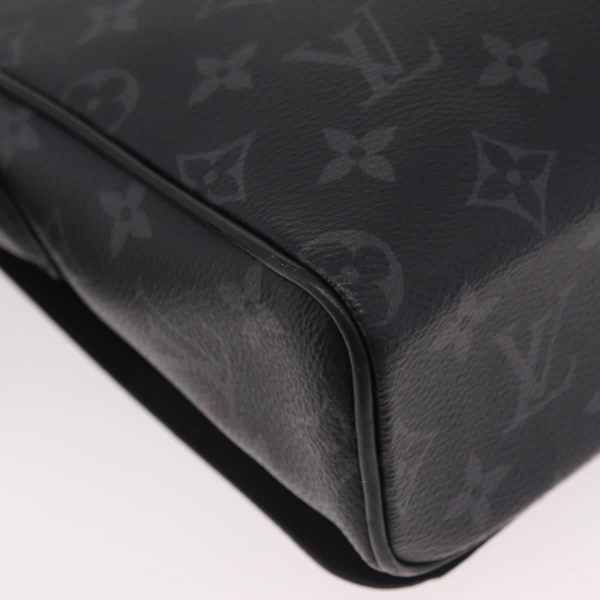 LOUIS VUITTON Monogram Eclipse District PM Shoulder Bag M45272 LV Auth 207726V