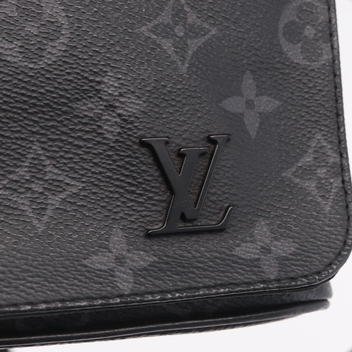 LOUIS VUITTON Monogram Eclipse District PM Shoulder Bag M45272 LV Auth 207726V