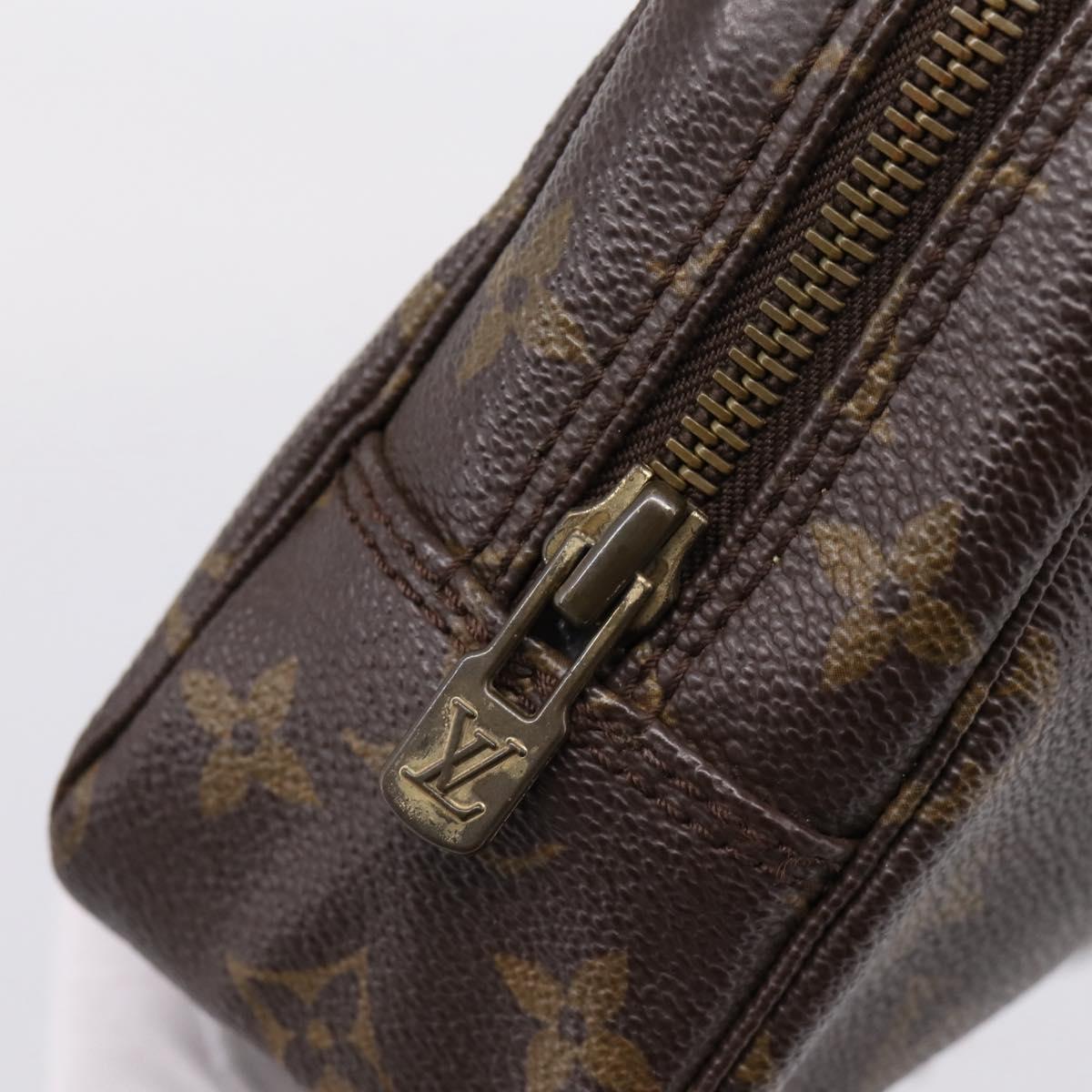 LOUIS VUITTON Monogram Trousse Toilette 23 Clutch Bag M47524 LV Auth 207732