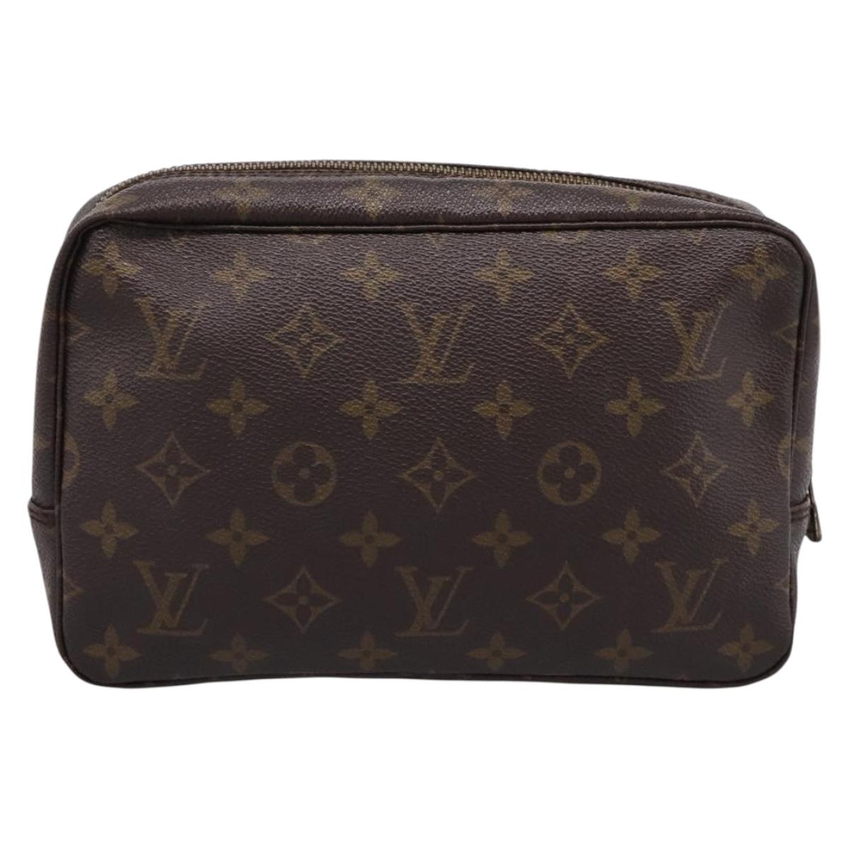 LOUIS VUITTON Monogram Trousse Toilette 23 Clutch Bag M47524 LV Auth 207732