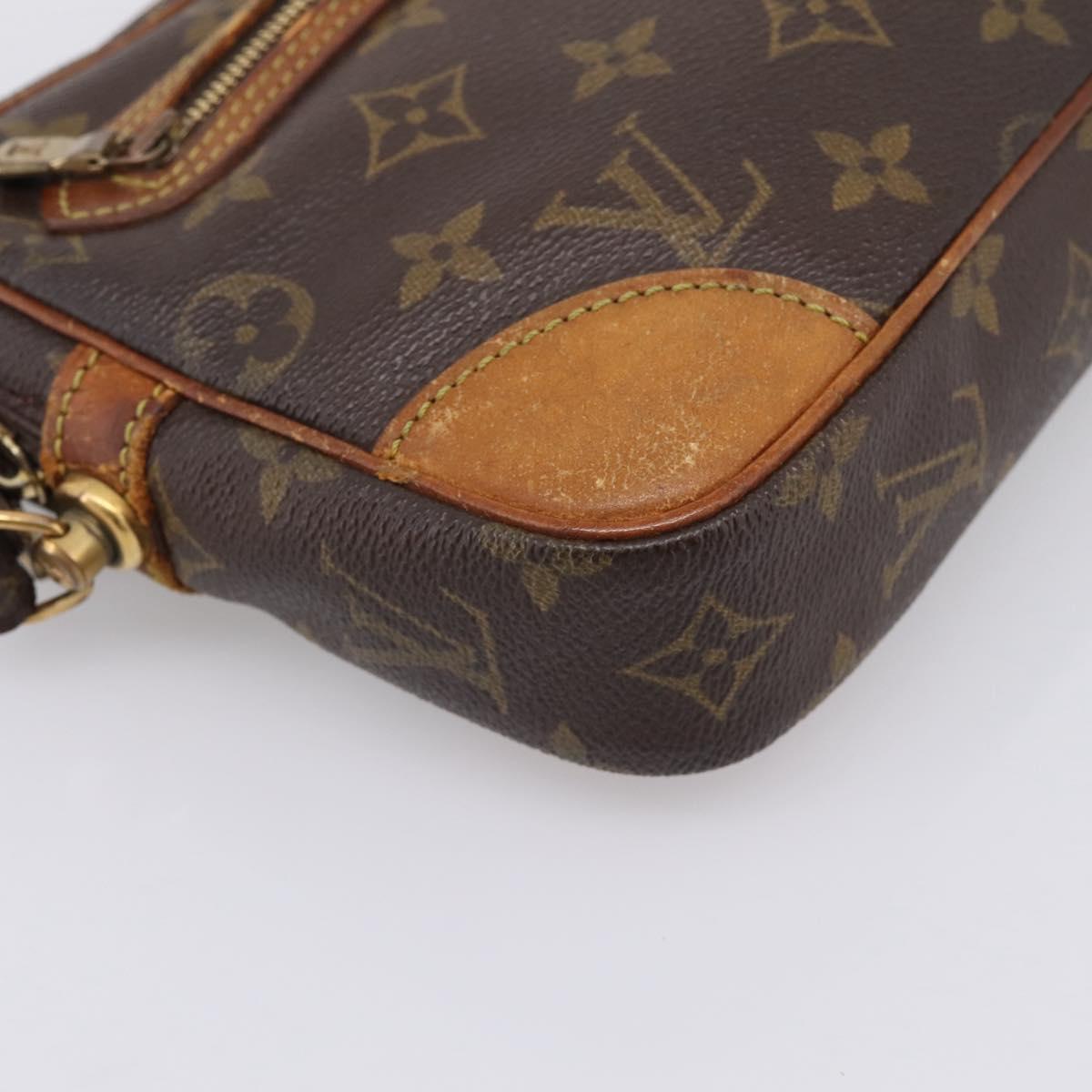 LOUIS VUITTON Monogram Marly Dragonne GM Clutch Bag M51825 LV Auth 207735